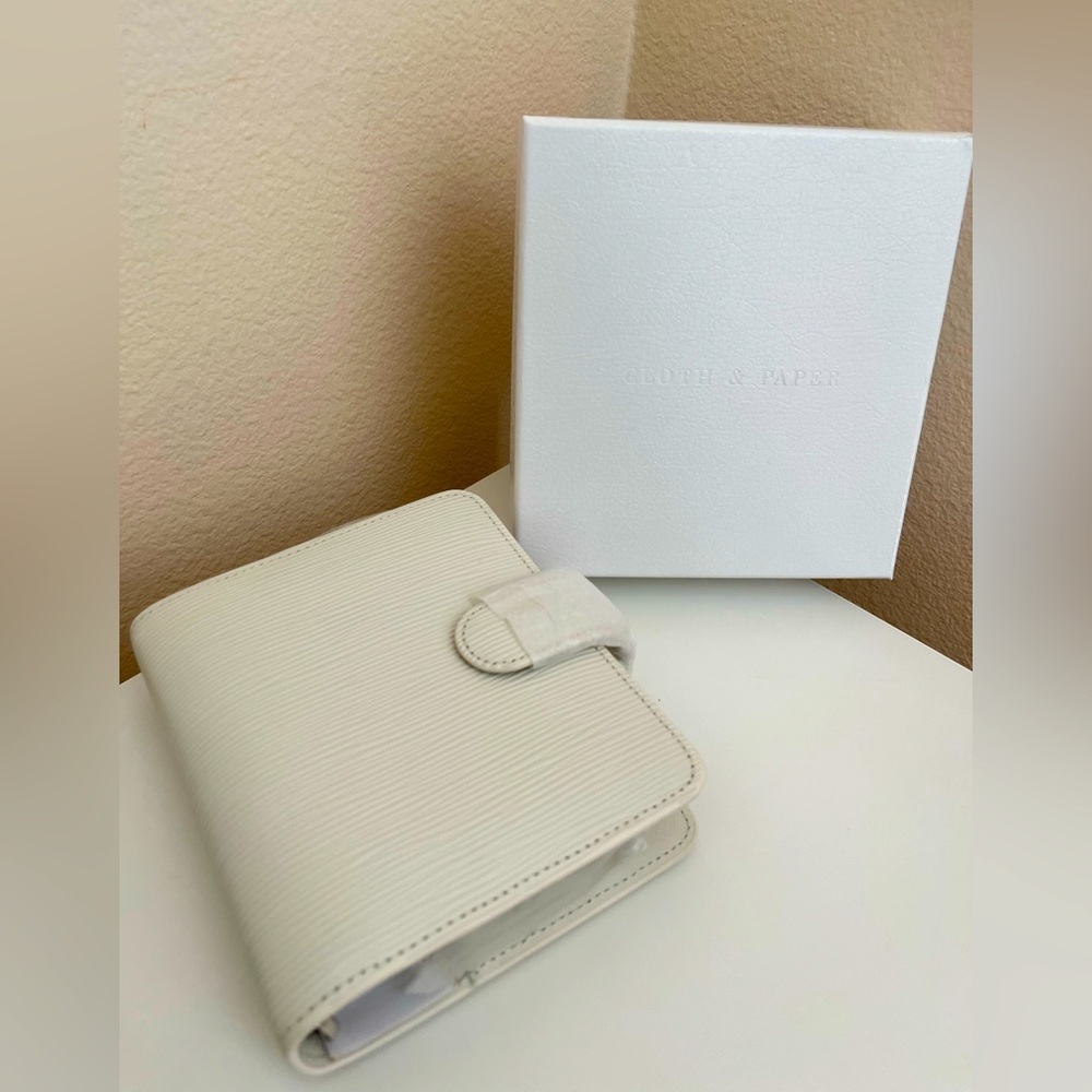 Cloth and Paper Pocket Leather Agenda